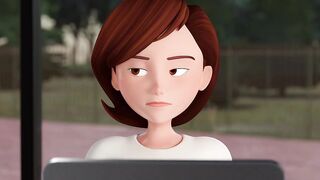 Cassy ( Big hero 6 ) have anal sex and gets cummed