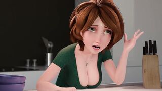 Cassy ( Big hero 6 ) have anal sex and gets cummed