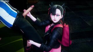 Pokemon - Beautiful Marnie × Black Stockings - Lite Version