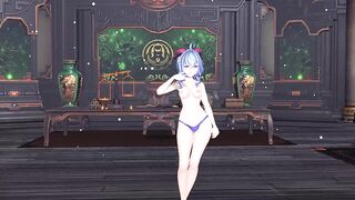 【MMD】Ganyu/WiggleWiggle 【For Gentlemen】