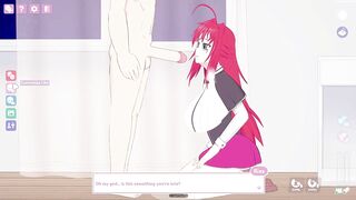 Lust's Cupid, a 2D sex simulation game Rias gets a hot creampie