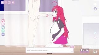 Lust's Cupid, a 2D sex simulation game Rias gets a hot creampie