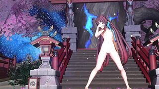 【MMD】Hu Tao/[A]ddiction 【For gentlemen】