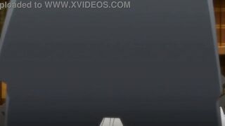 Sexual intercourse with a busty maid before drnner