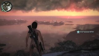 Just Cause 2 naked hiking in the mountains very small breasts