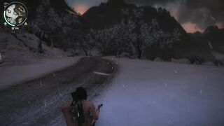 Just Cause 2 naked hiking in the mountains very small breasts