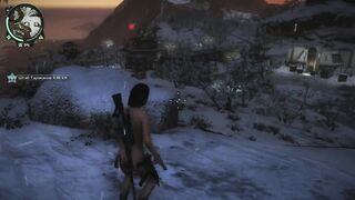 Just Cause 2 naked hiking in the mountains very small breasts