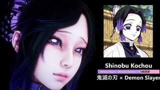 Demon Slayer - Shinobu Kochou × Purple Battlesuit - Lite Version