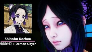 Demon Slayer - Shinobu Kochou × Purple Battlesuit - Lite Version