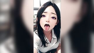 Ahegao das gostosas - IA ART