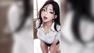 Ahegao das gostosas - IA ART