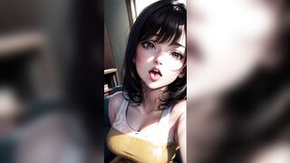 Ahegao das gostosas - IA ART