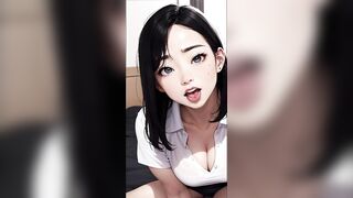 Ahegao das gostosas - IA ART