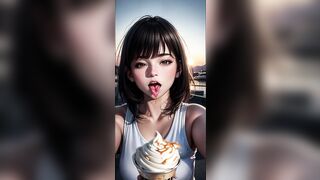 Ahegao das gostosas - IA ART