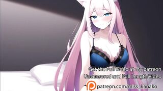 [ASMR Audio & Video] I let you use a Vibrator on my TIGHT PUSSY, till you make me hot Chocolate!