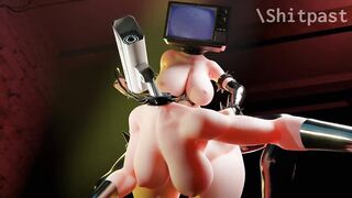 SKIBIDI PORN R34 - She's got a DICK! God, somebody stop her! This is really awful!