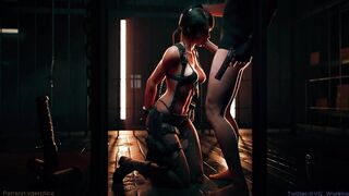 QUIET GIVES VERY GOOD BLOWJOBS! | Metal Gear [HD] 3D Animation |