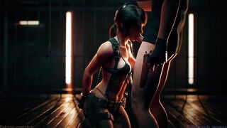 QUIET GIVES VERY GOOD BLOWJOBS! | Metal Gear [HD] 3D Animation |