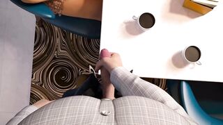 Nursing Back To Pleasure: Cup Of Coffee Filled With Cum For The MILF To Drink - Episode 54