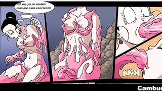 Majin Boo Folla El Peludo Coño de Milk Con Su Enorme Verga y Luego La Absorbe
