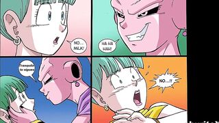 Majin Boo Folla El Peludo Coño de Milk Con Su Enorme Verga y Luego La Absorbe