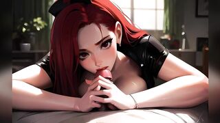 PMV - Redhead Nurse Pt.2 - AI Beauties Compilation #2