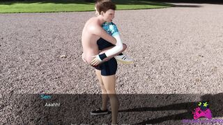 Slave U E30 - I get Fucked while a Tomboy Girl uses her Strapon to hold me while Running