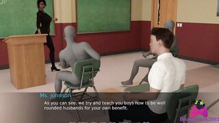 Slave U E30 - I get Fucked while a Tomboy Girl uses her Strapon to hold me while Running
