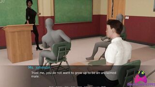 Slave U E30 - I get Fucked while a Tomboy Girl uses her Strapon to hold me while Running