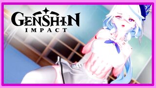 Genshin Impact - Focalors in school uniform