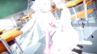 Genshin Impact - Focalors in school uniform