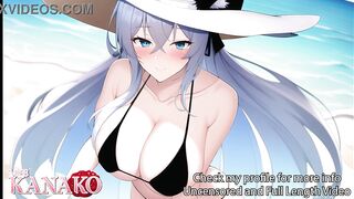 [ASMR Audio & Video] I get so WET and HORNY on are Beach Date!!!! My outfit gets so slippery it CUMS right OFF!!!! VTUBER Roleplay!!