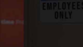 CUSTOMER SERVICE - Huge Tits Futanari Babe Creampies Boss With Her Big Cock To Save Her Employees