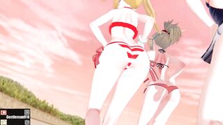 【KKS／MMD】【I'm ill】 モードレッド ネロ・クラウディウス セイバーオルタ【Fate/Grand Order】