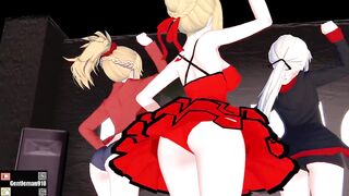 【KKS／MMD】【I'm ill】 モードレッド ネロ・クラウディウス セイバーオルタ【Fate/Grand Order】