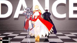 【KKS／MMD】【I'm ill】 モードレッド ネロ・クラウディウス セイバーオルタ【Fate/Grand Order】