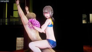 Uzaki-chan Wants to Hang Out! - Tsuki Uzaki × Cheerleading After School Tutoring - Lite Version