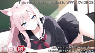 [ASMR Audio & Video] I need to stay after for SEX ED class.... Won't you help me STUDY, I need someone to practice with..... SEXY CATGIRL AUDIO
