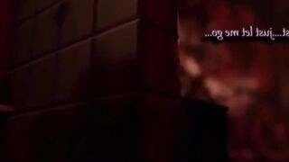 halloween sex with monster masturbates nurse