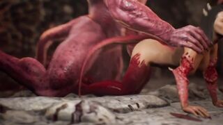 demon doom fucking demonia full of cum HD 4K