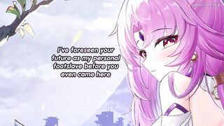 August patreon exclusive JOI Preview - Fu Xuan foresaw your destiny as her footslave (femdom, feet)
