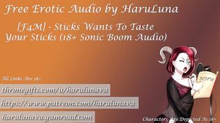 Sticks Wants To Taste Your Sticks! (18+ Sonic Boom Audio) by @HaruLunaVO on Twitter