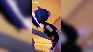 Raven BJ tease