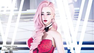 [MMD] GIRL'S DAY - Ring My Bell Seraph Sexy Kpop Dance League of Legends Uncensored Hentai 4K 60FPS