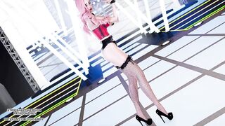 [MMD] GIRL'S DAY - Ring My Bell Seraph Sexy Kpop Dance League of Legends Uncensored Hentai 4K 60FPS