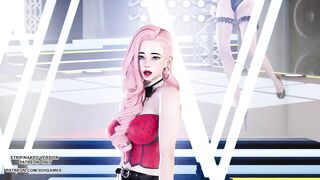 [MMD] GIRL'S DAY - Ring My Bell Seraph Sexy Kpop Dance League of Legends Uncensored Hentai 4K 60FPS