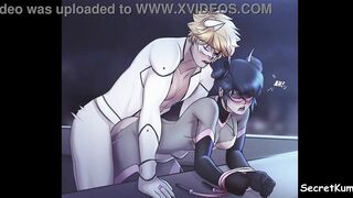 Miraculous Ladybug Relax - A big white Dick for a Naughty Bug.