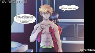 Miraculous Ladybug Relax - A big white Dick for a Naughty Bug.