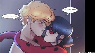 Miraculous Ladybug Relax - A big white Dick for a Naughty Bug.
