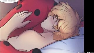 Miraculous Ladybug Relax - A big white Dick for a Naughty Bug.